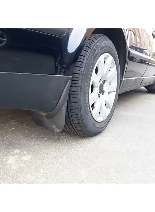 Black Mudguard Universal Car Body Protection Splash Guard Flared Mud Flap - Image 3