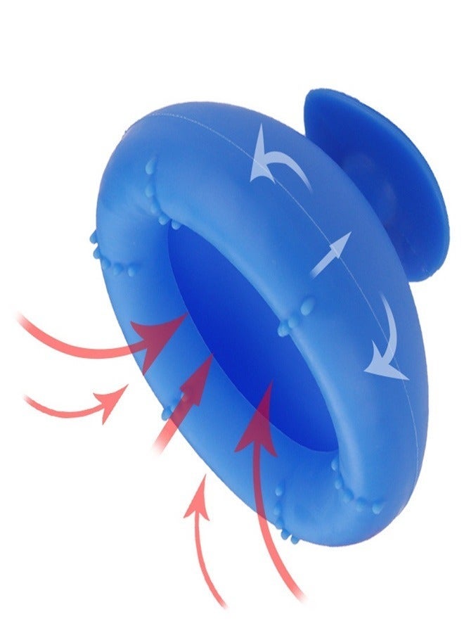 إسكدنيا السليكا هلام رذاذ التجشؤ الضغط الخلفي النخيل والصدر تأثير العلاج الطبيعي كأس طبل تدليك لعلاج السعال والبلغم - Image 4