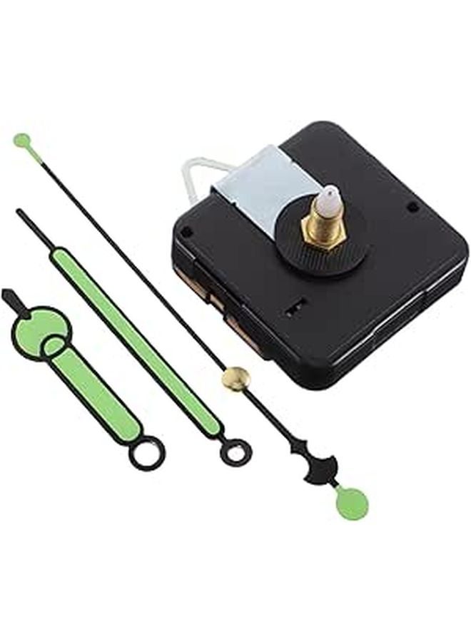 Quartz Clock Movement Mechanism Kit With Dark Hands Battery Powered - Image 1