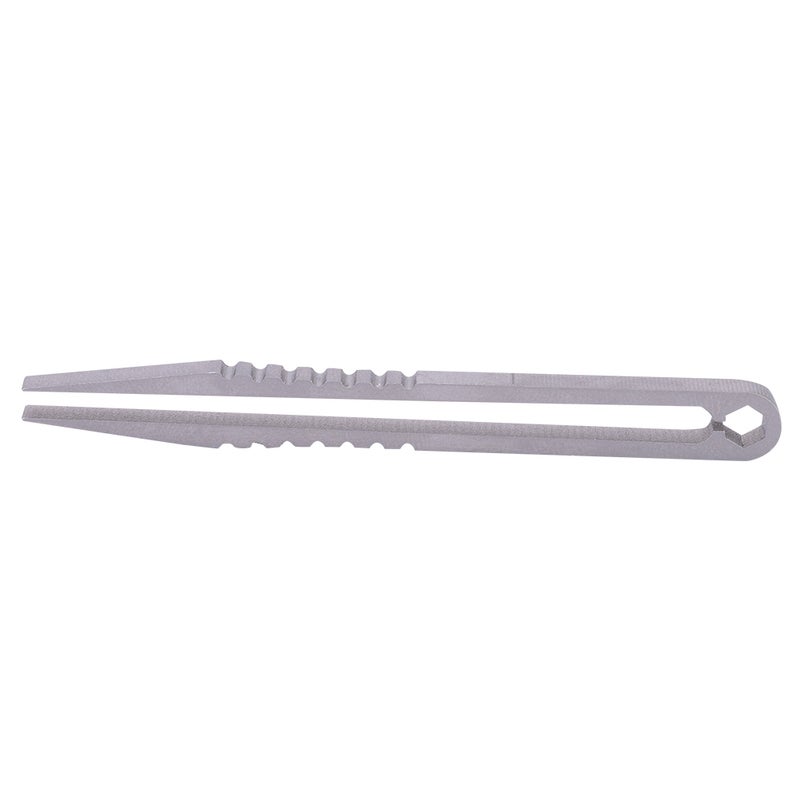 Portable EDC Titanium Alloy Tweezers Outdoor Survival Camping Travel Mini Tool - Image 1
