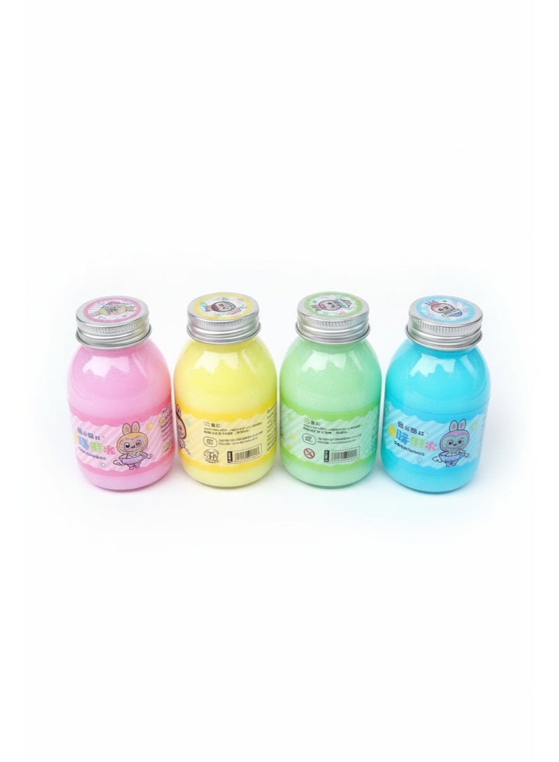 Rally Galaxy Colors Crystal Clay Slime Set of 4 - Image 3