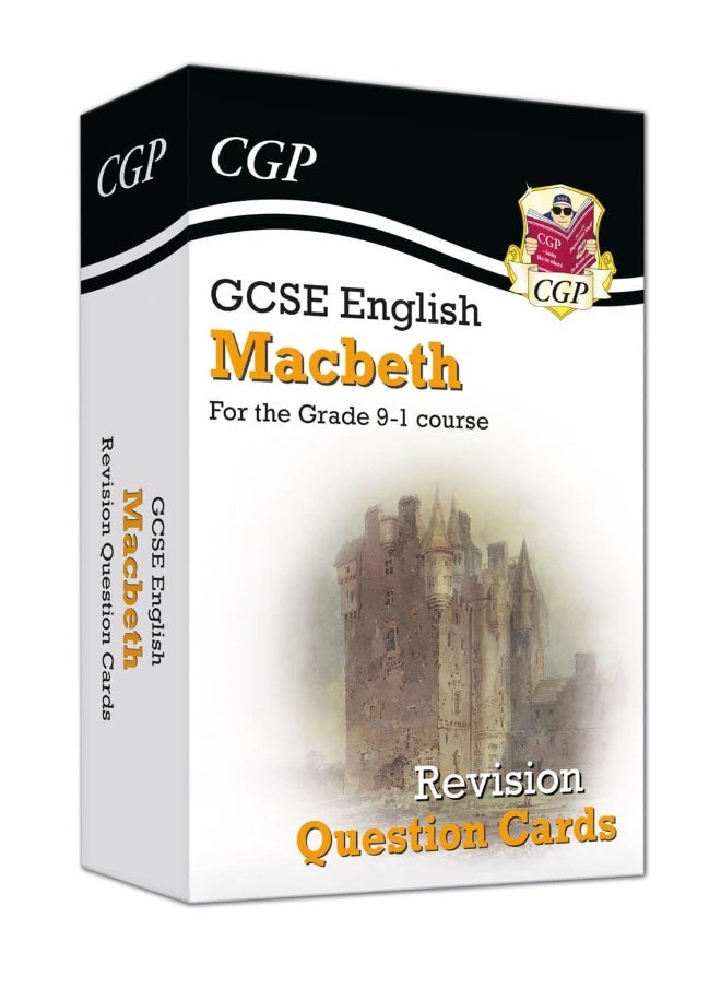 GCSE English Shakespeare - Macbeth Revision Question Cards  - Image 1