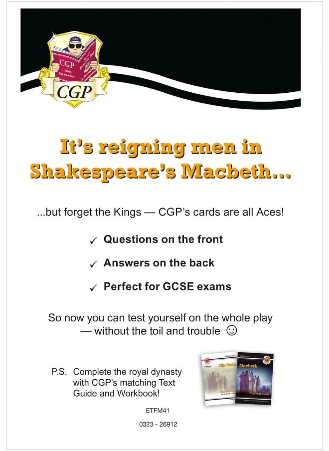 GCSE English Shakespeare - Macbeth Revision Question Cards  - Image 2