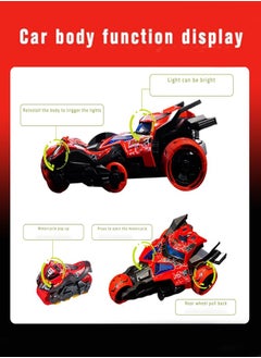 BELLSBERRY Three-in-one ejection chariot pull-back alloy car with light and music toy  - Image 2