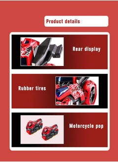 BELLSBERRY Three-in-one ejection chariot pull-back alloy car with light and music toy  - Image 3