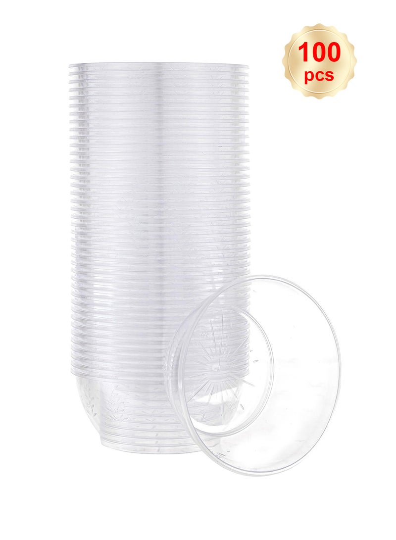 Splendors 100 Pcs Thickened Disposable Dipping Dishes Mini Disposable Dipping Sauce Dishes  - Image 1