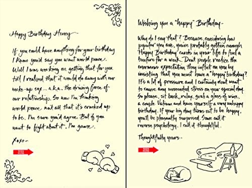 Quiplip Handwritten Yours Truly Birthday Cards, 6-Pack (YT09116PCK) - Image 3