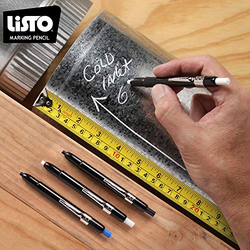 Listo 1620 BLACK COLOR - China Markers/Grease Pencils/China Marking Pen/Wax Pencils - Made in USA (48) - Image 4