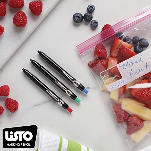 Listo 1620 BLACK COLOR - China Markers/Grease Pencils/China Marking Pen/Wax Pencils - Made in USA (48) - Image 5