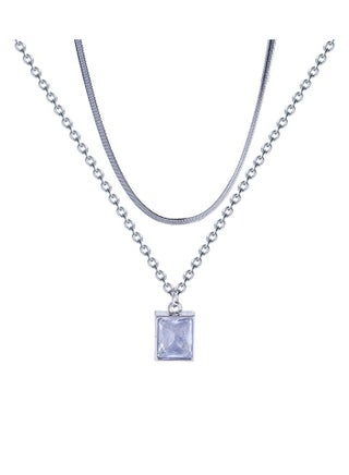 Geometric Double Element Titanium Steel Necklace - pzsku/Z11CB850EF60FAC26259BZ/45/_/1684143105/331fb0e4-708c-41d7-ac07-c1288106645f