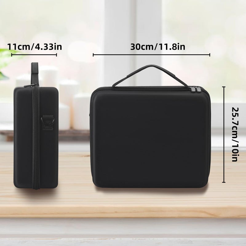 Brappo Deck Box with Carrying Case. Deck Boxes for MTG, TCG, Sports Cards.Set includes 12 packs of Card Deck Storage Boxes. Holds up to 2400 cards.(No Cards) (Clear, 12 pack) - Image 5