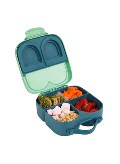 Eazy Kids Bento Lunch Box w/t handle- Green  - Image 3
