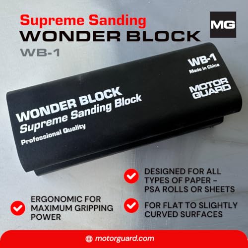 Motor Guard - Block Sanding Wonder Bar (WB1),One Size - Image 2