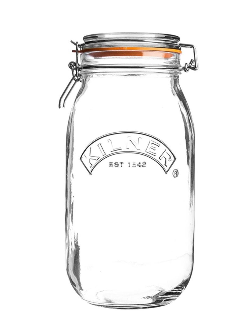 Kilner Clip Top Round Jar 2L - Image 2