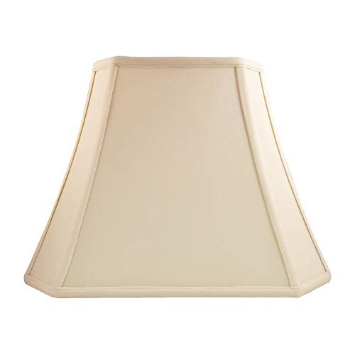 Royal Designs Inc Royal Designs DBS-710-11EG Royal Designs 11" Rectangle Cut Corner Basic Lamp Shade, Eggshell, (4 x 6) x (8 x 11) x 8 - Image 4