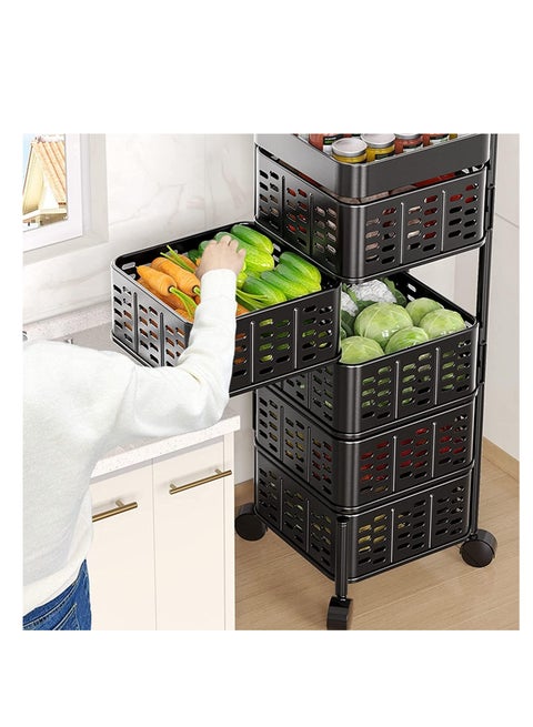 Metal turbo, 5 round, large square, anti-rust, 360 degree rotation, new shape