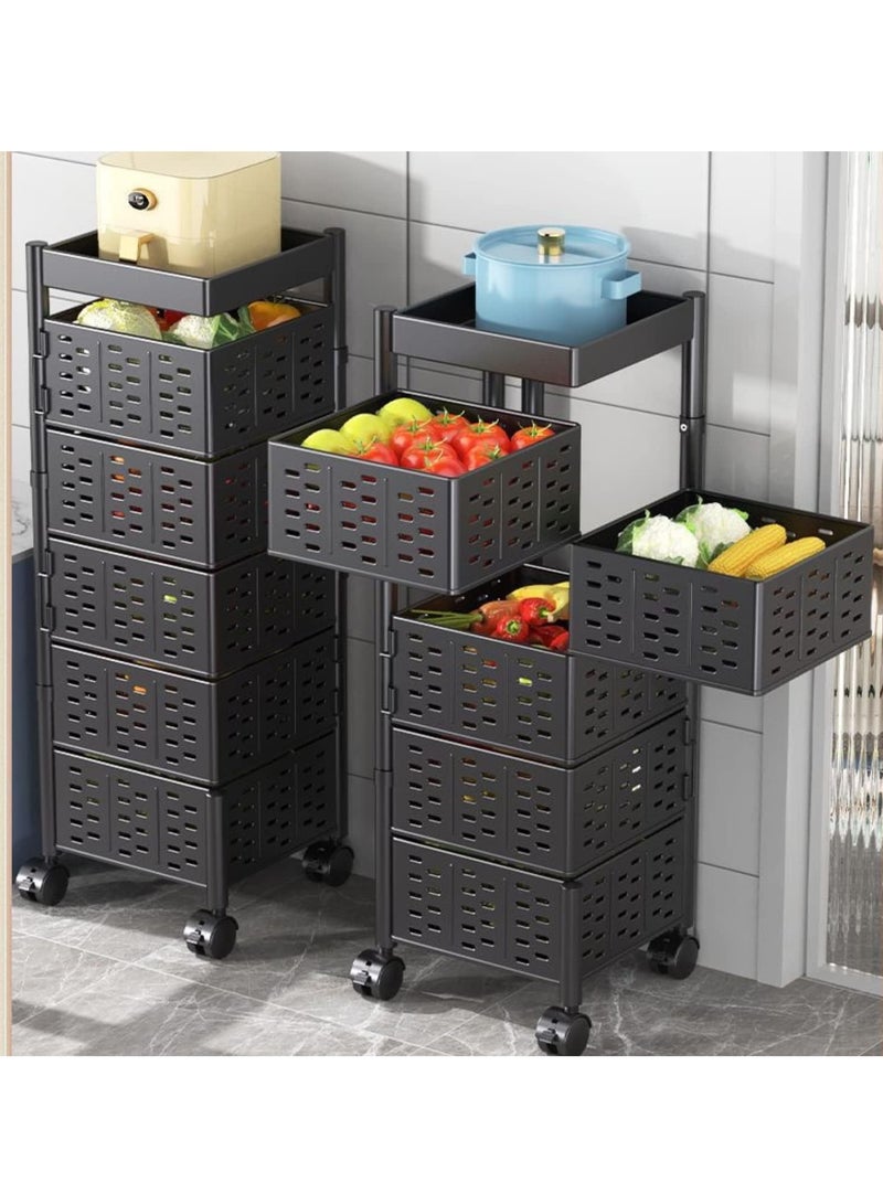 Metal turbo, 5 round, large square, anti-rust, 360 degree rotation, new shape - Image 3