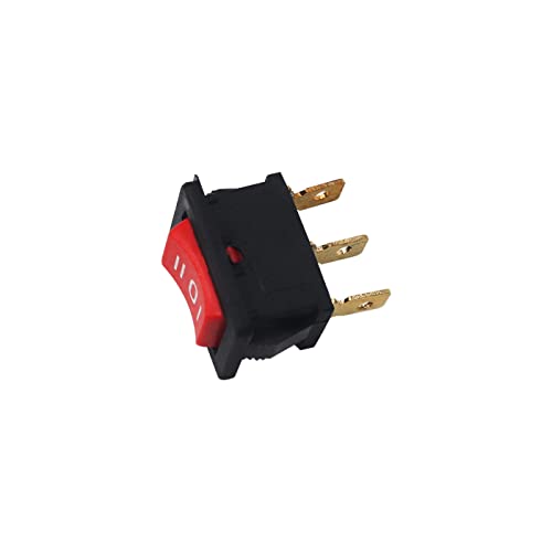 Electronicspices Electronic Spices 5 Pcs Made In India 3 Pin on/off/on Rocker Switch, 6A 250V Terminal Spdt Rocker Switch on off on - Image 4