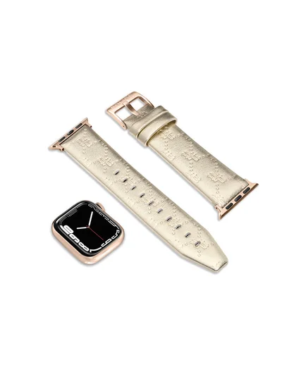 بوليس Mono Beige Leather Watch Straps