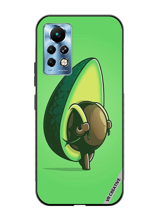 VR CREATIVE Protective Case Cover For Infinix Note 11 Pro Avocado Design Multicolour - Image 1
