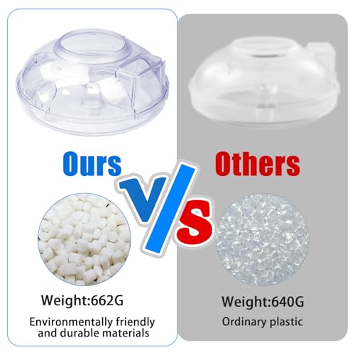 FBULWSEC 2 1/2 Quart Water Pan (Basin) Compatible with Rainbow Vacuum Cleaner Models Compatible with Rainbow Vacuum Cleaner E2 (e Series™) Type 12 (Black, Silver, e2 Gold Series) E Serie - Image 4