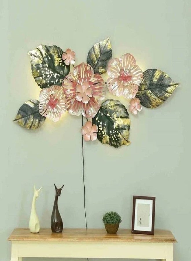 RHD PINK TORANDO DECOR Metal Abstract/Wall Sculptures/Wall Hanging/Wall Art Multicolor for Home Decoration/Living Room/Office/Cafe/Bedroom (46X2X18) - Image 1