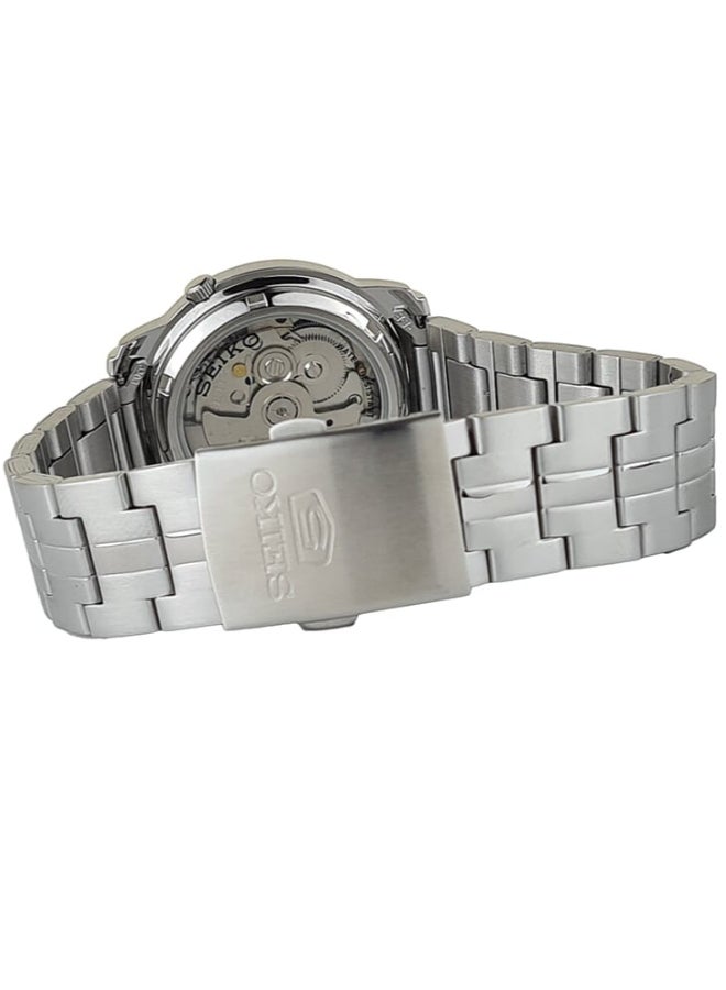 Seiko Classic 21 Jewels 38 mm Stainless Steel Watch for Men SNKL81K1 - Image 3