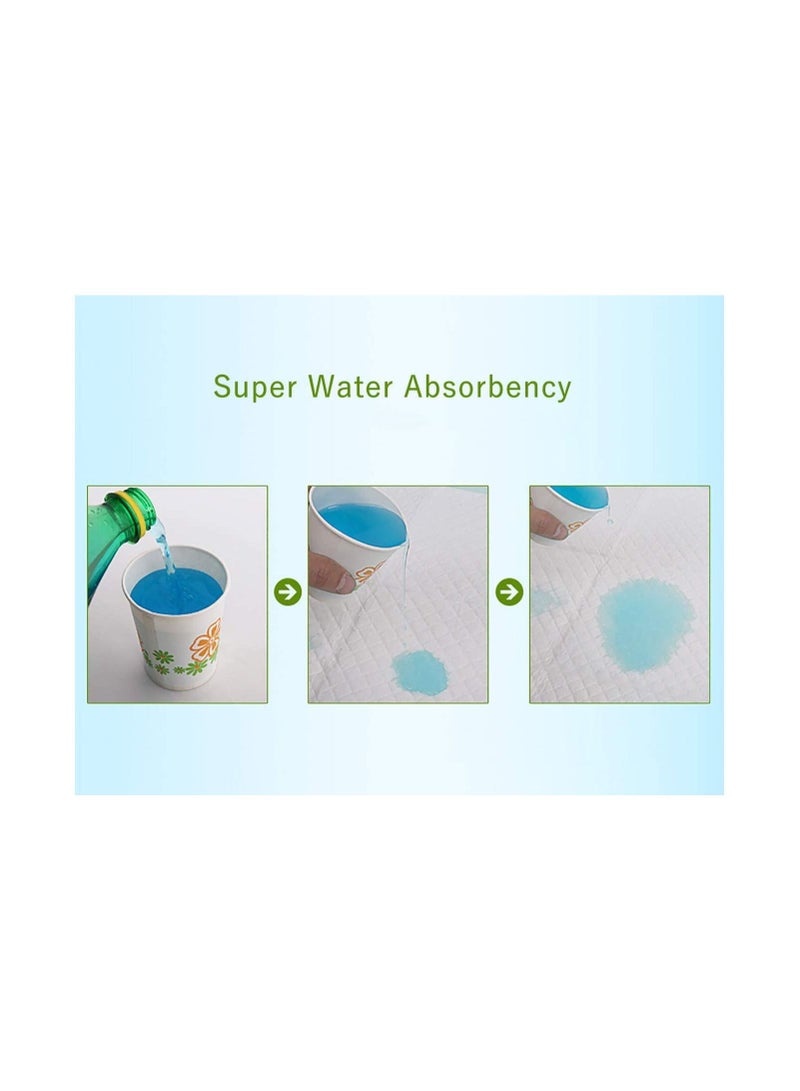20 Pack Disposable Absorbency Underpads Waterproof Pads Incontinence Bedding Mat Mattress Sheet Protector for Beds  - Image 4