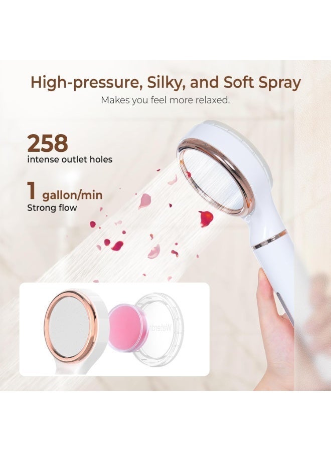 Waterdrop Vitamin C serum replacement for Shower filter SF02-SR, Relieve Dry Skin, Rose flavor, 1 Pack - Image 4