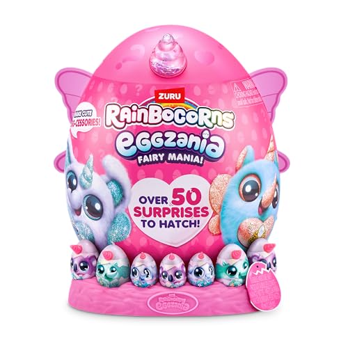 Rainbocorns دمية كوالا من إيغزانيا فيري مانيا بواسطة زورو، لعبة محشوة قابلة للجمع، بيض مفاجآت قابلة للارتداء، ألعاب سلايم للفتيات - Image 5