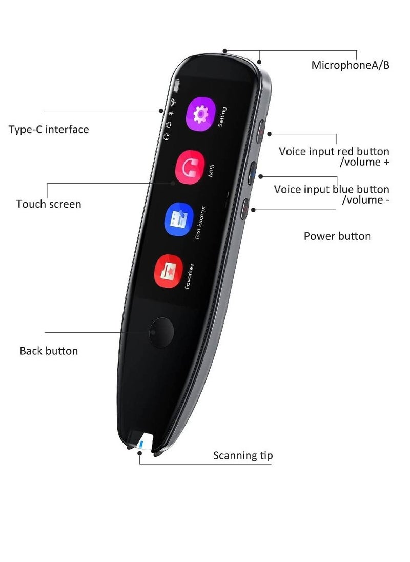 Arabest - Original Portable Pen Scanner Voice Language Translator Device with 112 Languages | OCR Digital | Pen Reader for Language Learning Meetings - Image 1
