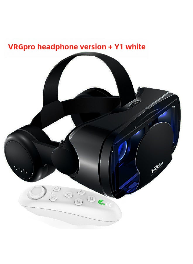 VRG Pro Blue Light Eye Protection Glasses Mobile Phone Virtual Reality Helmet 3d Glasses - Image 1