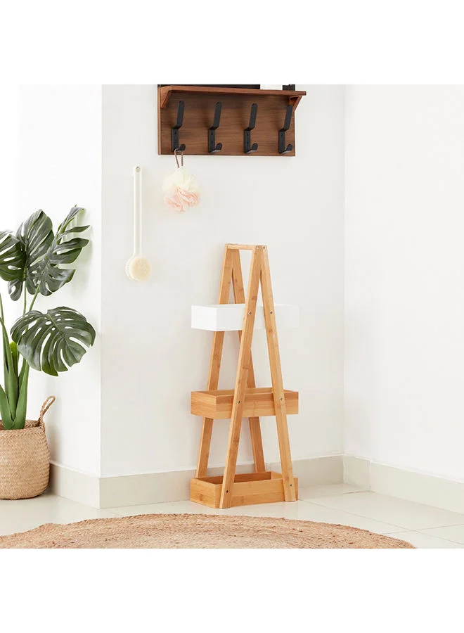 Home Box Lexus 3-Tier Triangular Bath Rack 30 x 80 x 18 cm