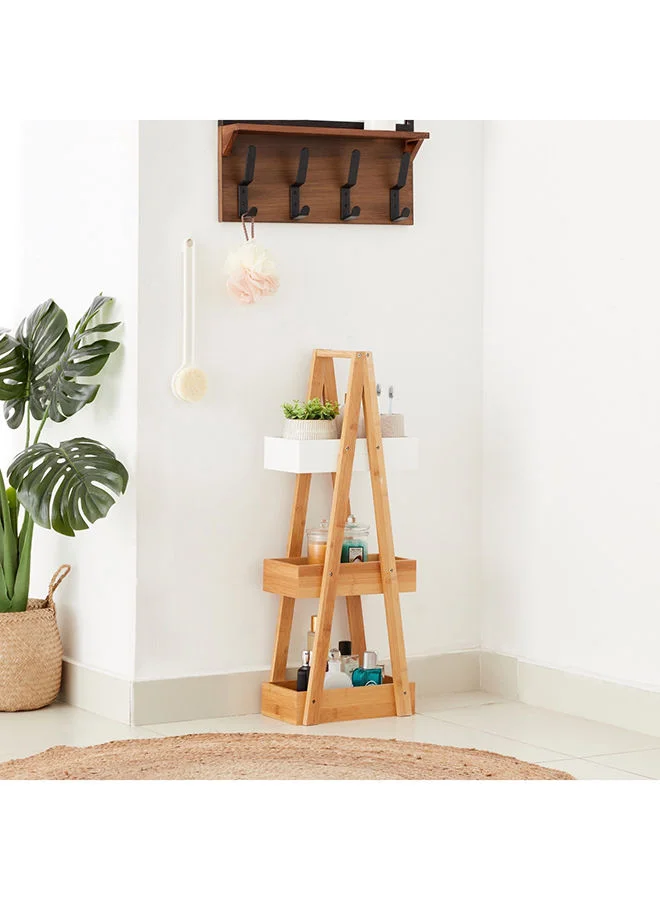 Home Box Lexus 3-Tier Triangular Bath Rack 30 x 80 x 18 cm