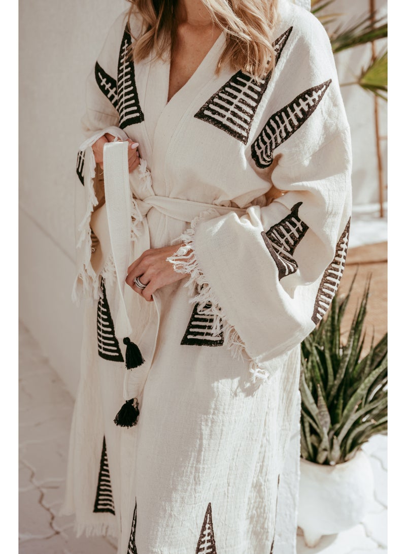 PAMUKME COTTON KAFTANS - PYRAMID DESIGN - Image 2