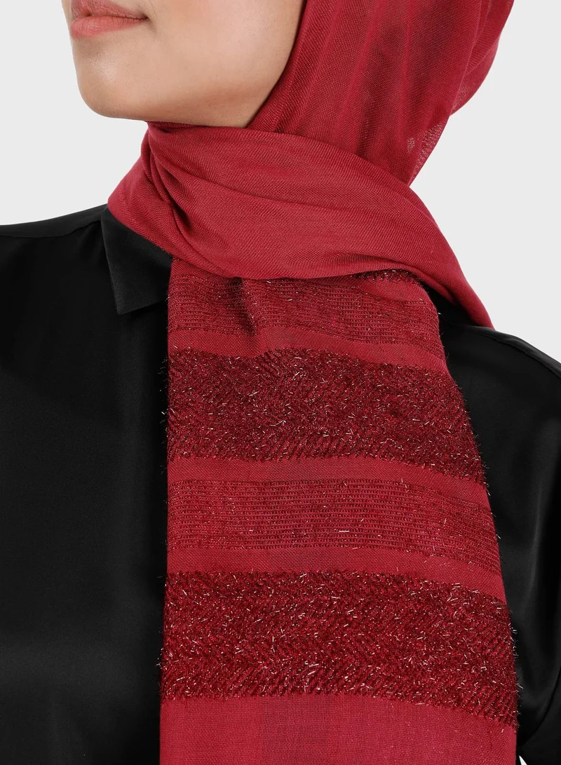 Mervin Şal by Modanisa Plain Pashmina Viscose Shawl