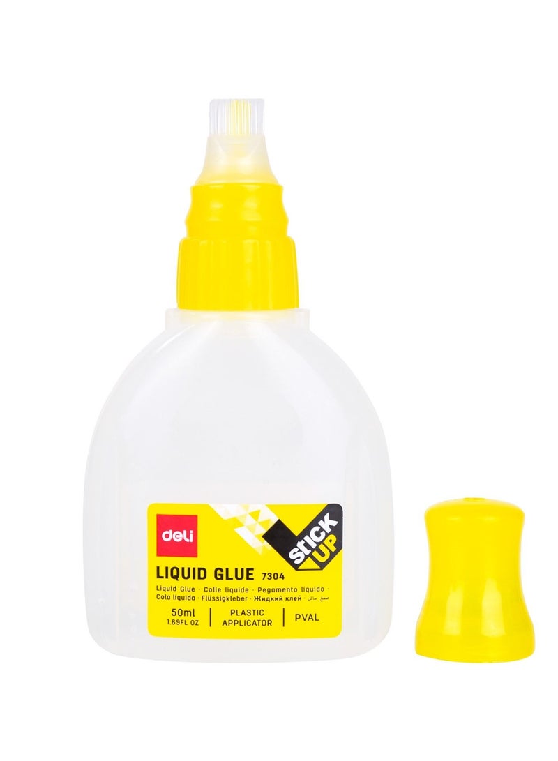 Deli غراء سائل 4 قطع 50 مل لكل زجاجة - Image 3