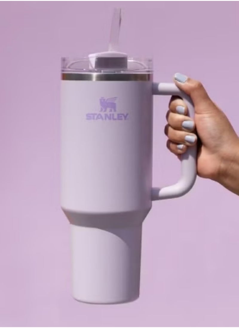 Stanley - Quencher H2.0 FlowState Stainless Steel Vacuum Insulated Tumbler with Lid and Straw for Water, Iced Tea or Coffee, Smoothie and More, 40Ounce Stainless Steel 32x15x 10cm Purple - Image 1