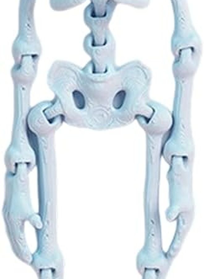 Poseable Skeleton Refrigerator Magnets Halloween Decoration For Kitchen Black - Image 3