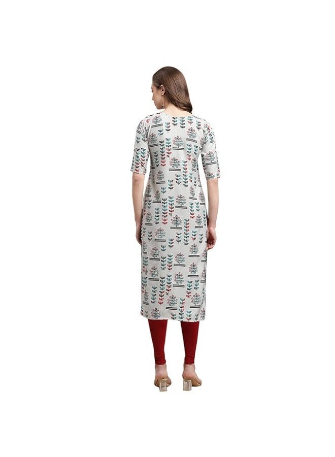 Pinkmint store Women's Crepe Regular Fashion Kurta (pack of 6) S - Image 5