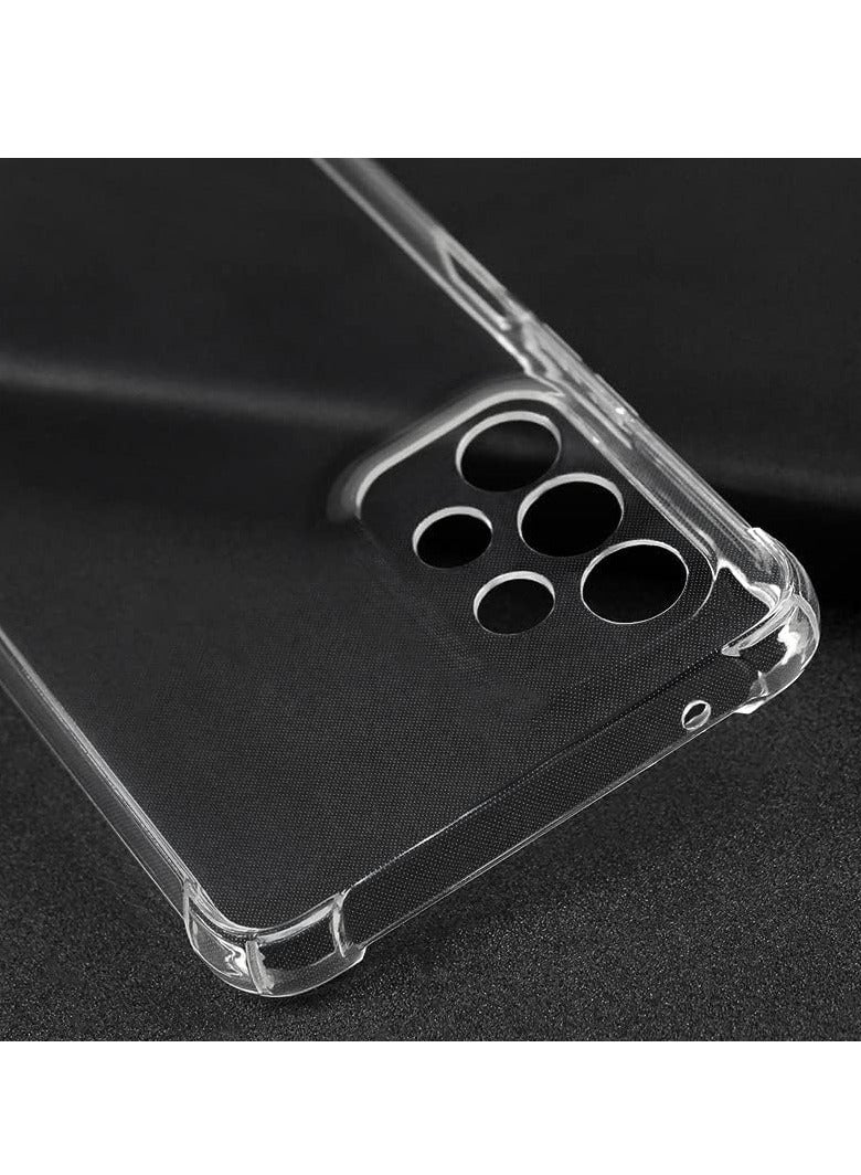 MIGOFAST Samsung Galaxy A53 5G Clear Cover Case soft TPU Transparent Silicone Gel Back Protective Case shock Absorbent Reinforced Corner - Image 4
