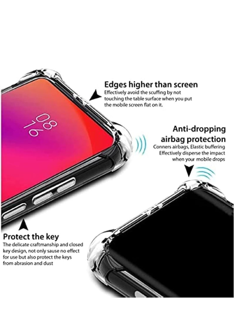 MIGOFAST Samsung Galaxy A53 5G Clear Cover Case soft TPU Transparent Silicone Gel Back Protective Case shock Absorbent Reinforced Corner - Image 5