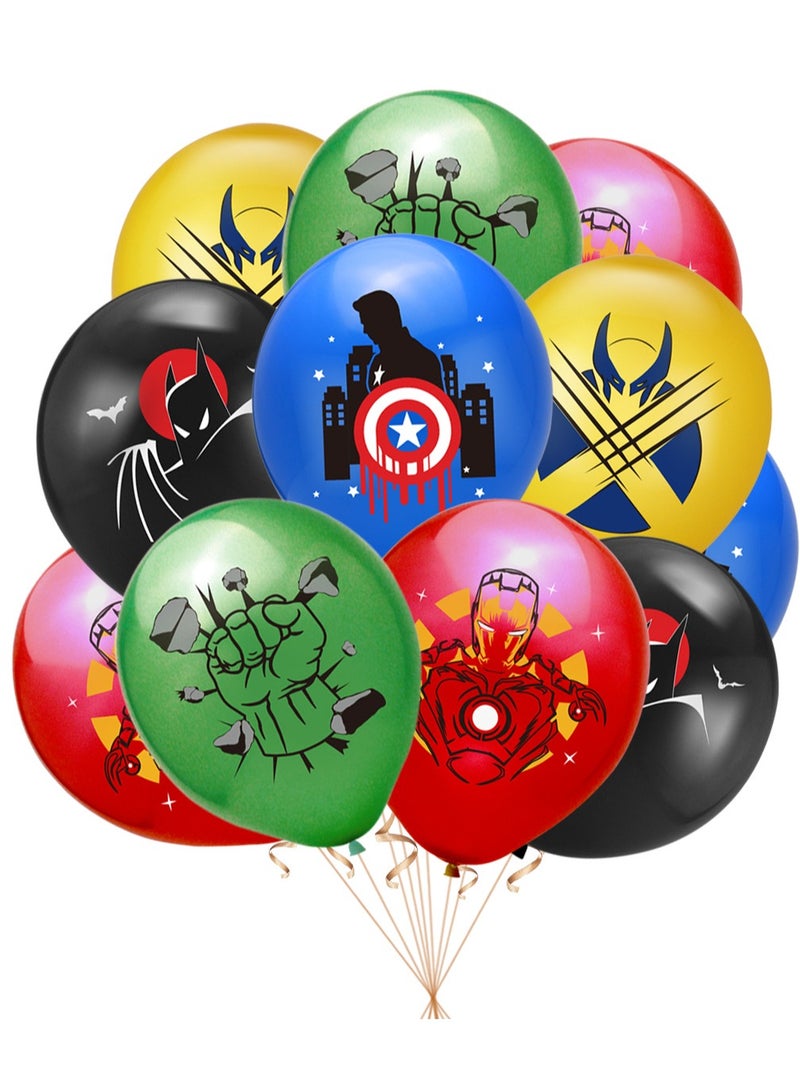 Spider-Man Super Heroes League Birthday Party Decoration Set, Balloon Banner Supplies Spider-Man Boy Men Kids Happy Birthday Balloon Party Decoration Set Baby Shower Kids Boys Birthday Party Decorations - Image 2