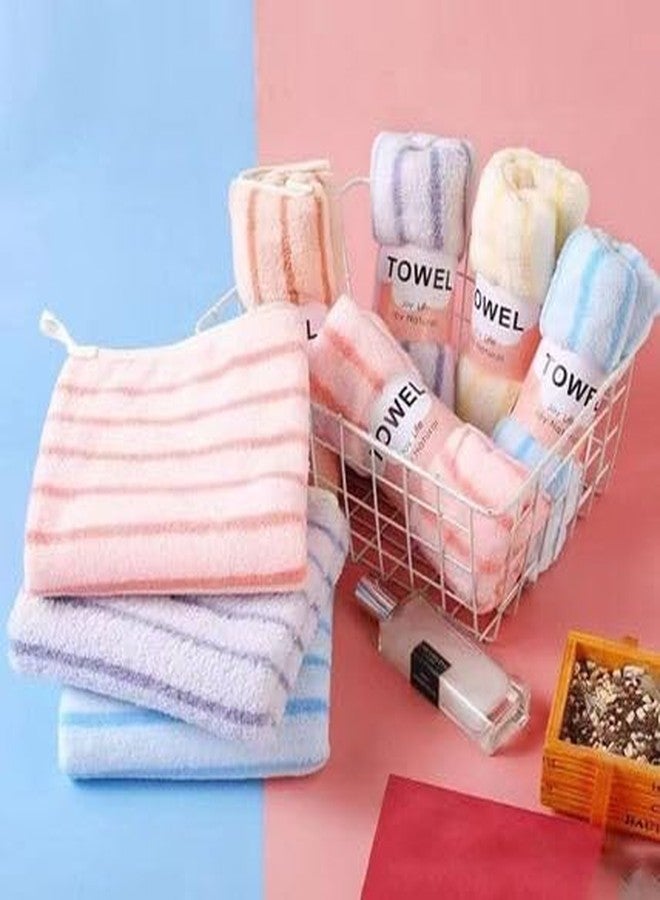 SUPER MARCHE Gentle Comfort for Little Ones Luxurious Ultra-Soft Cotton Hankies - Reusable Napkins Perfectly Sized for Newborns, Infants, and Toddlers (25x25 CM). (12) - Image 5