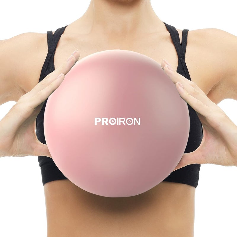 PROIRON Pilates Ball 25cm Mini Ball Small Exercise Ball for Pilates, Yoga, Core Training, Physical Therapy, Balance, Stability, Stretching - Image 1