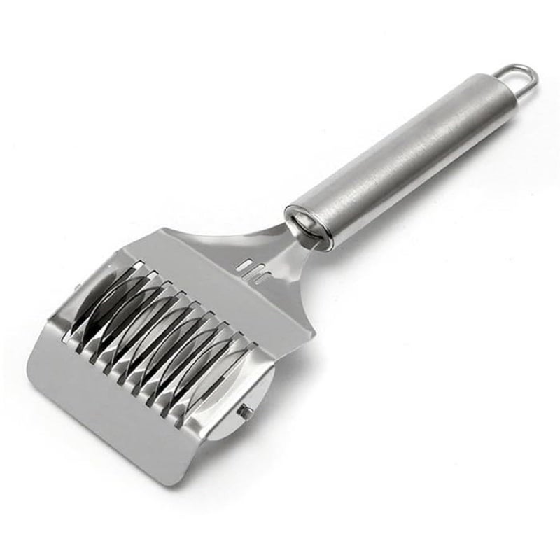 PUTHAK PUTHAK 16x7x31cm High Grade Stainless Steel Noodle Lattice Roller Docker Dough Cutter Pasta Spaghetti Maker for Kitchen Cooking Tools  - Image 3