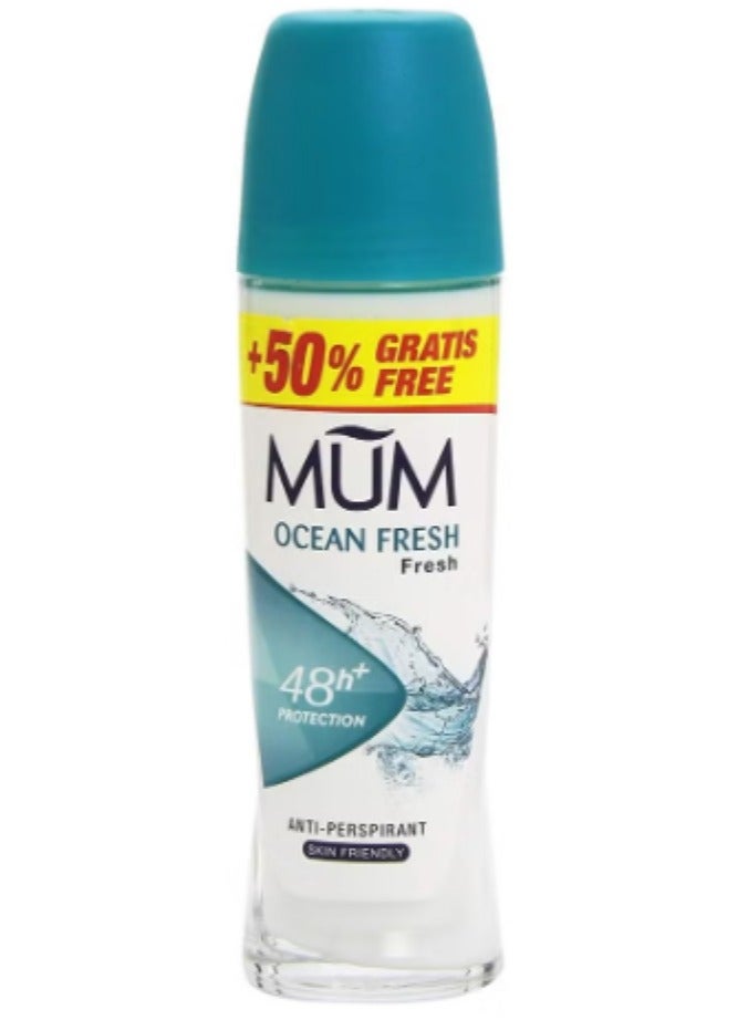 MUM DEODORANT ROLL-ON OCEAN FRESH 75ML