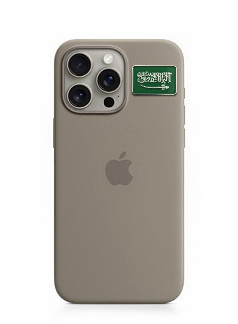 ملصق معدني مستطيل الشكل بعلم المملكة العربية السعودية، قطعتين، مناسب للجوال أو أي سطح أملس - Image 4