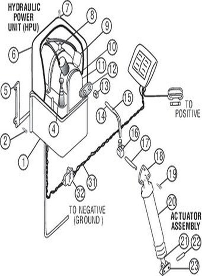 Boating Accessories New Replacement Parts Bennett Trim Tabs Vp1138 Ref # 6 Lexan Cover - Image 2