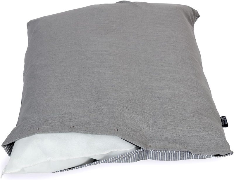 Danish Design Rustic Stripes Grey Deep Duvet Medium - Image 3